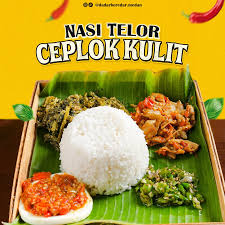 Nasi Dadar Beredar Spesial Kulit